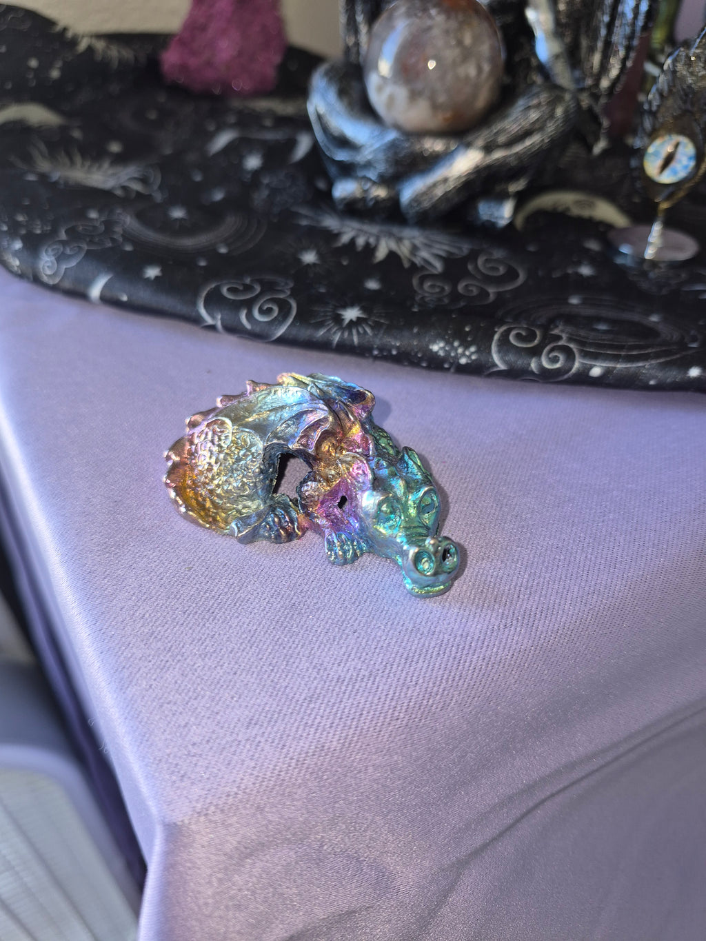 Bismuth Carved Dragon