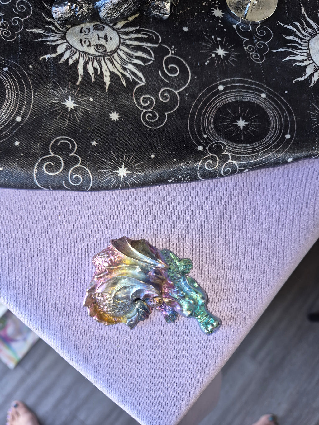 Bismuth Carved Dragon