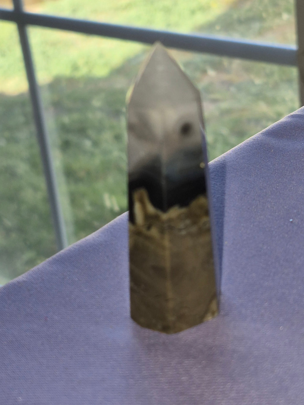 Black Lace Quartz Tower