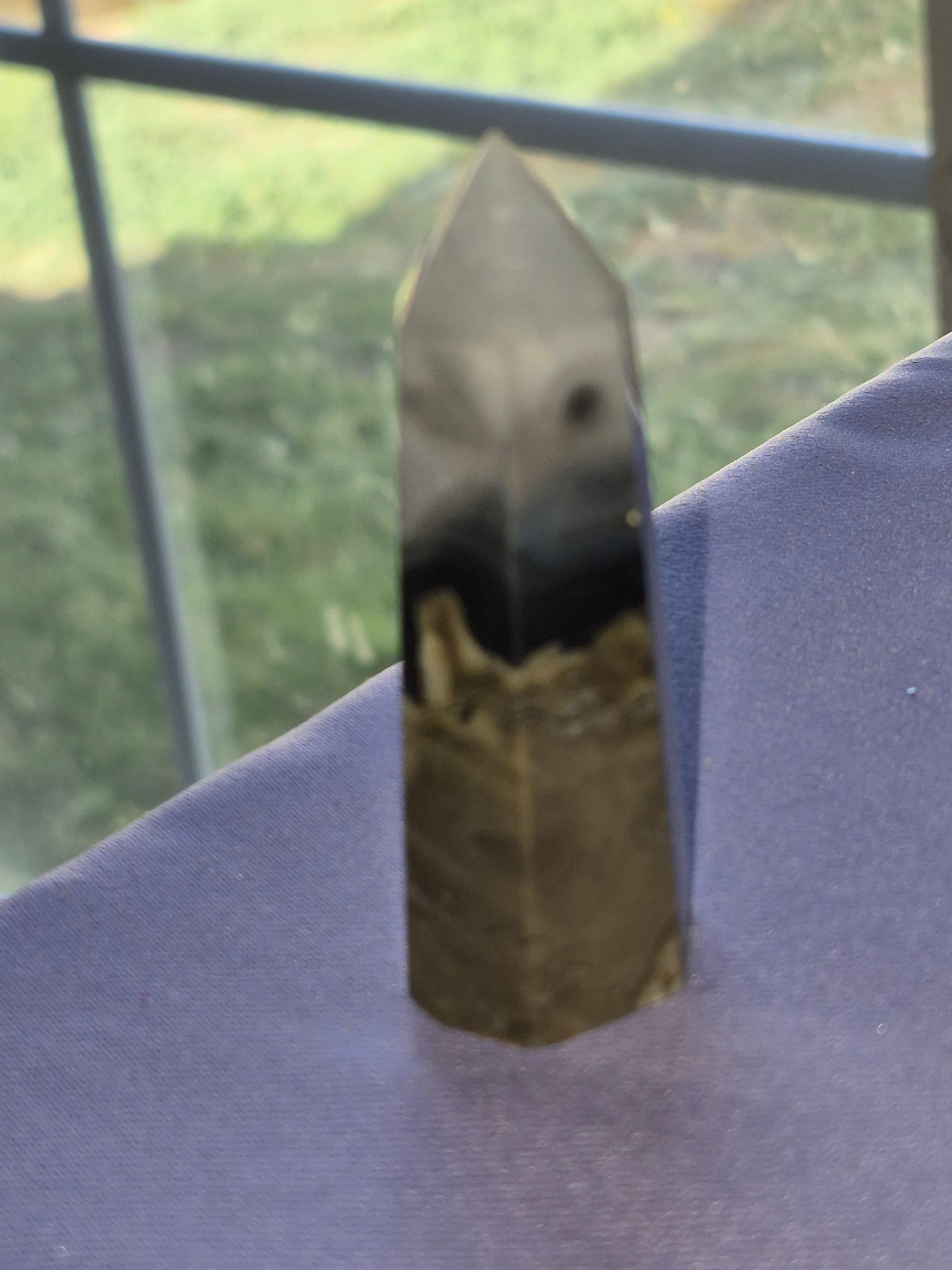 Black Lace Quartz Tower