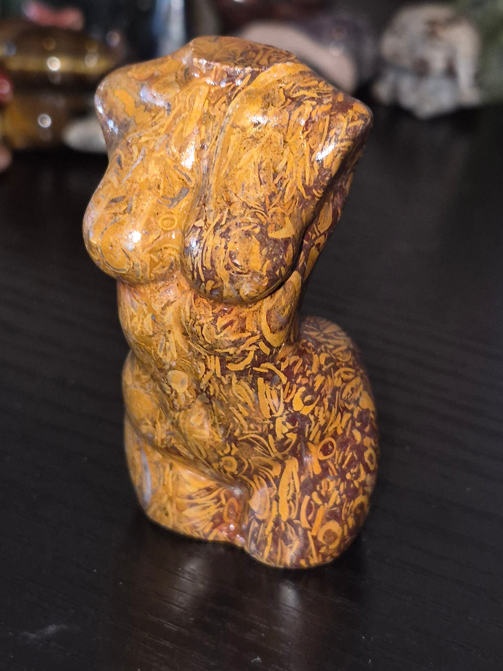 Jasper Carved Lady Torso