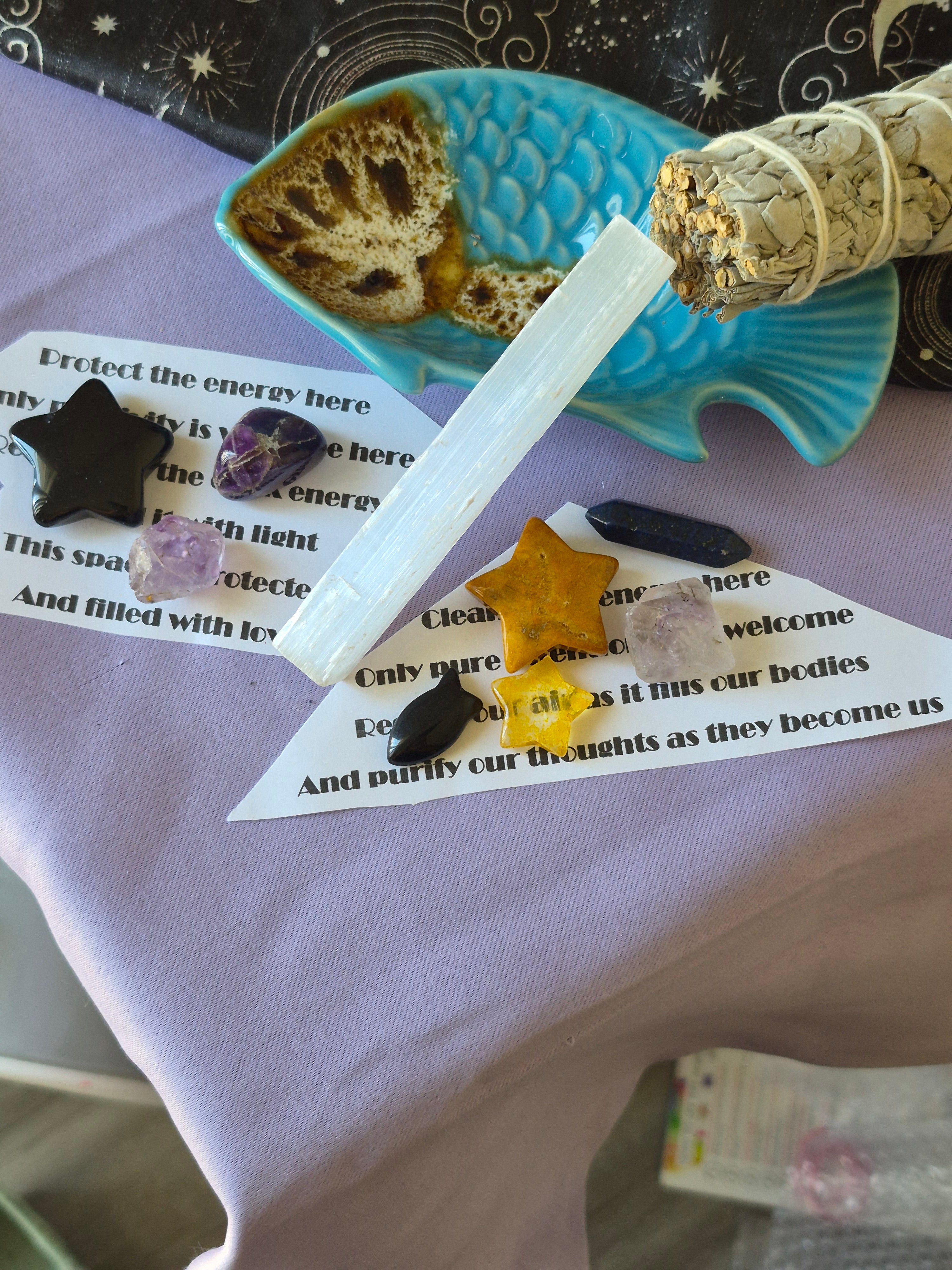Smudge Kit-Cleanse & Protect