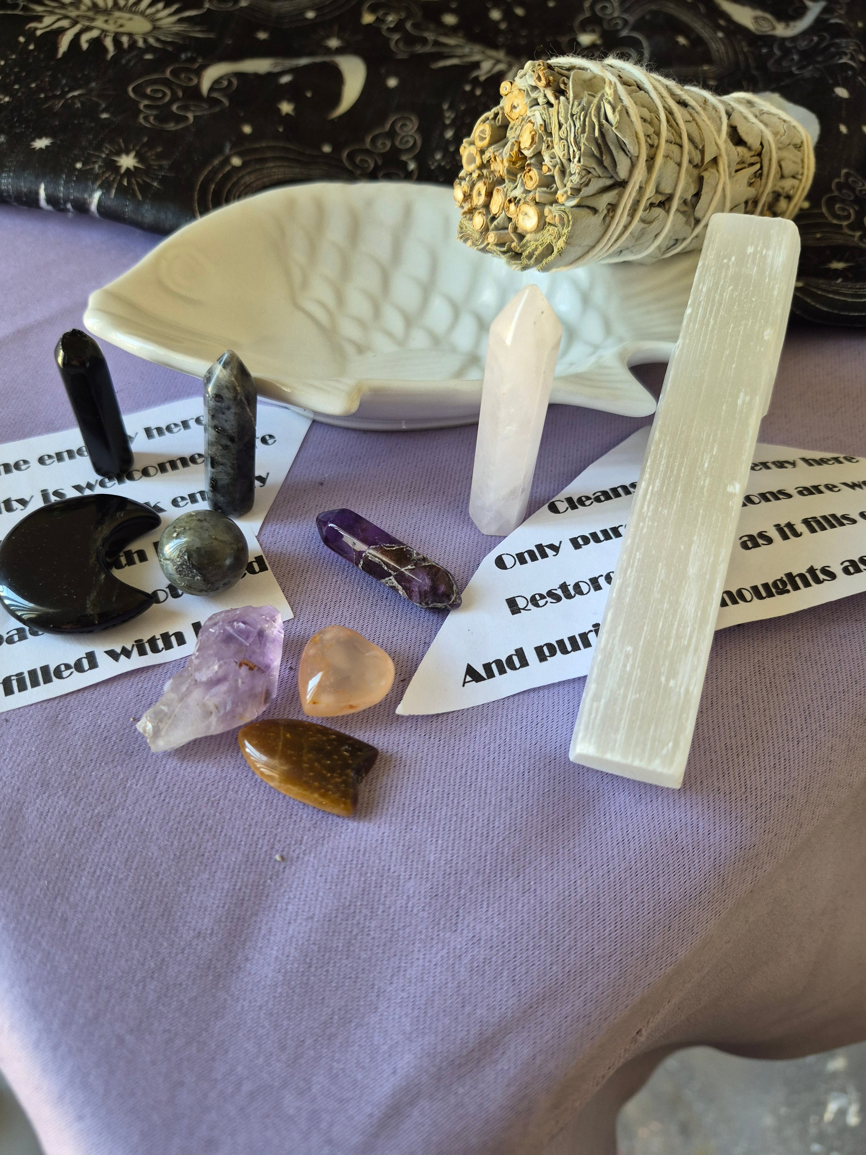 Smudge Kit-Cleanse & Protect