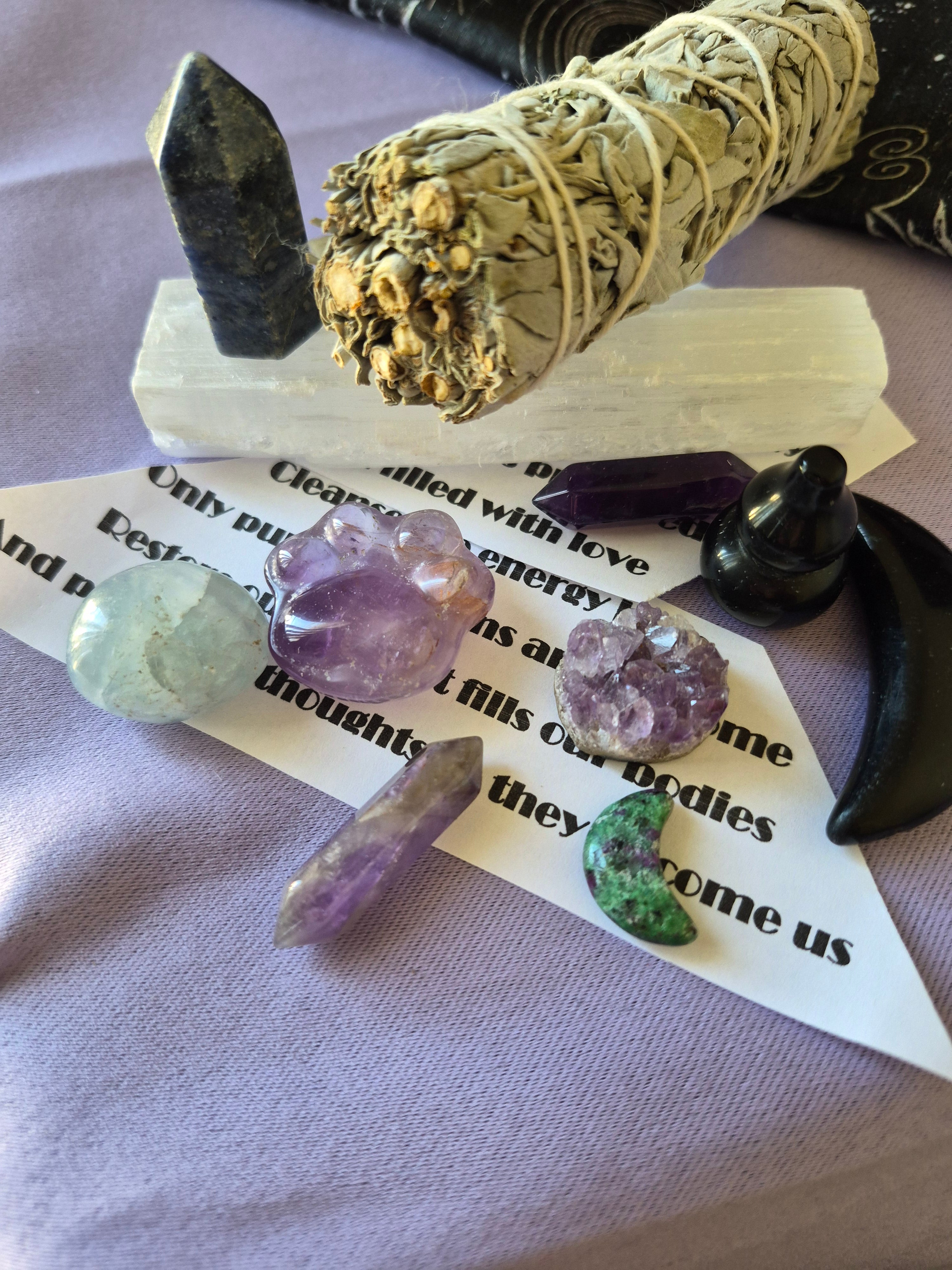 Smudge Kit-Cleanse & Protect