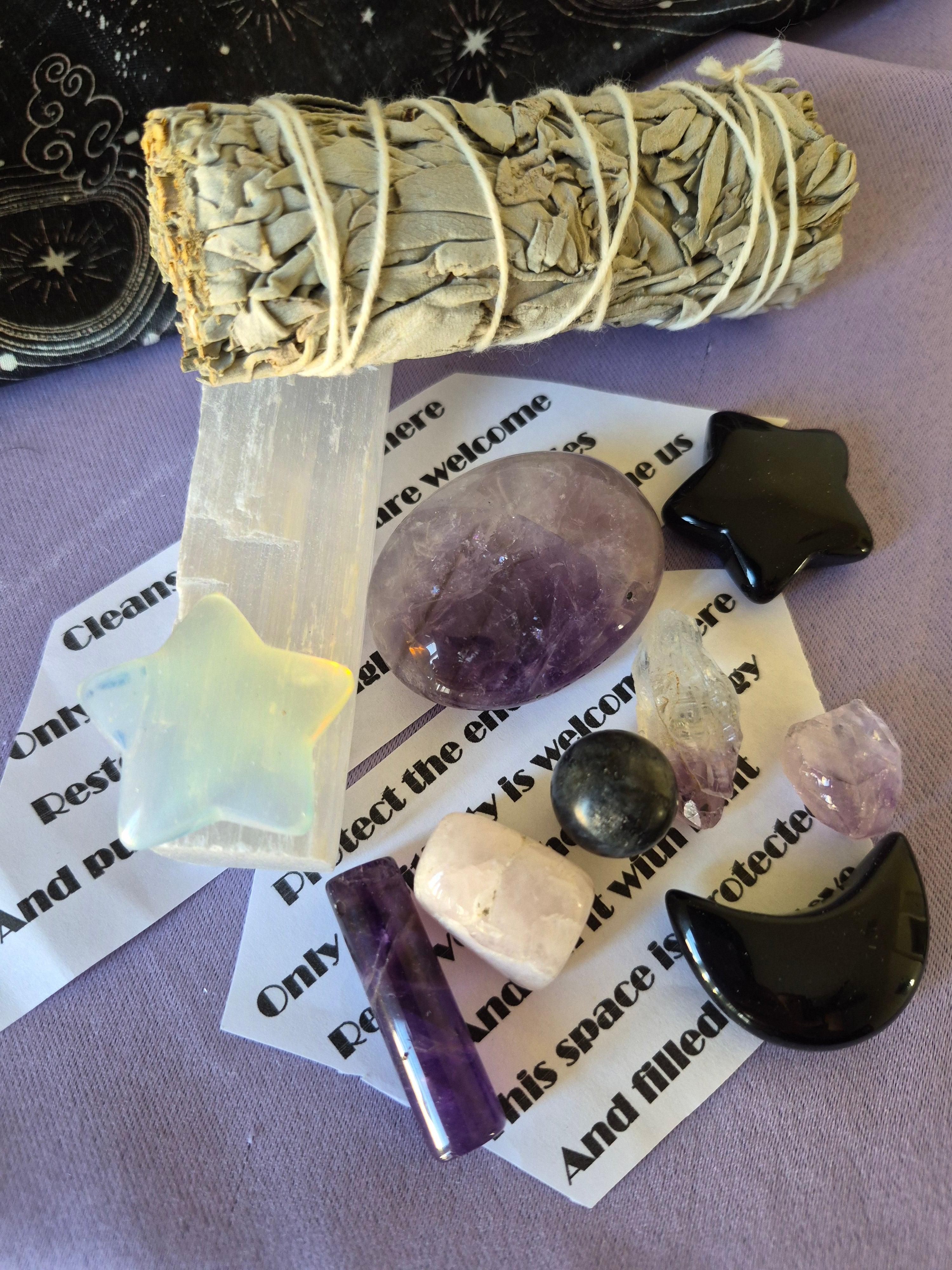 Smudge Kit-Cleanse & Protect