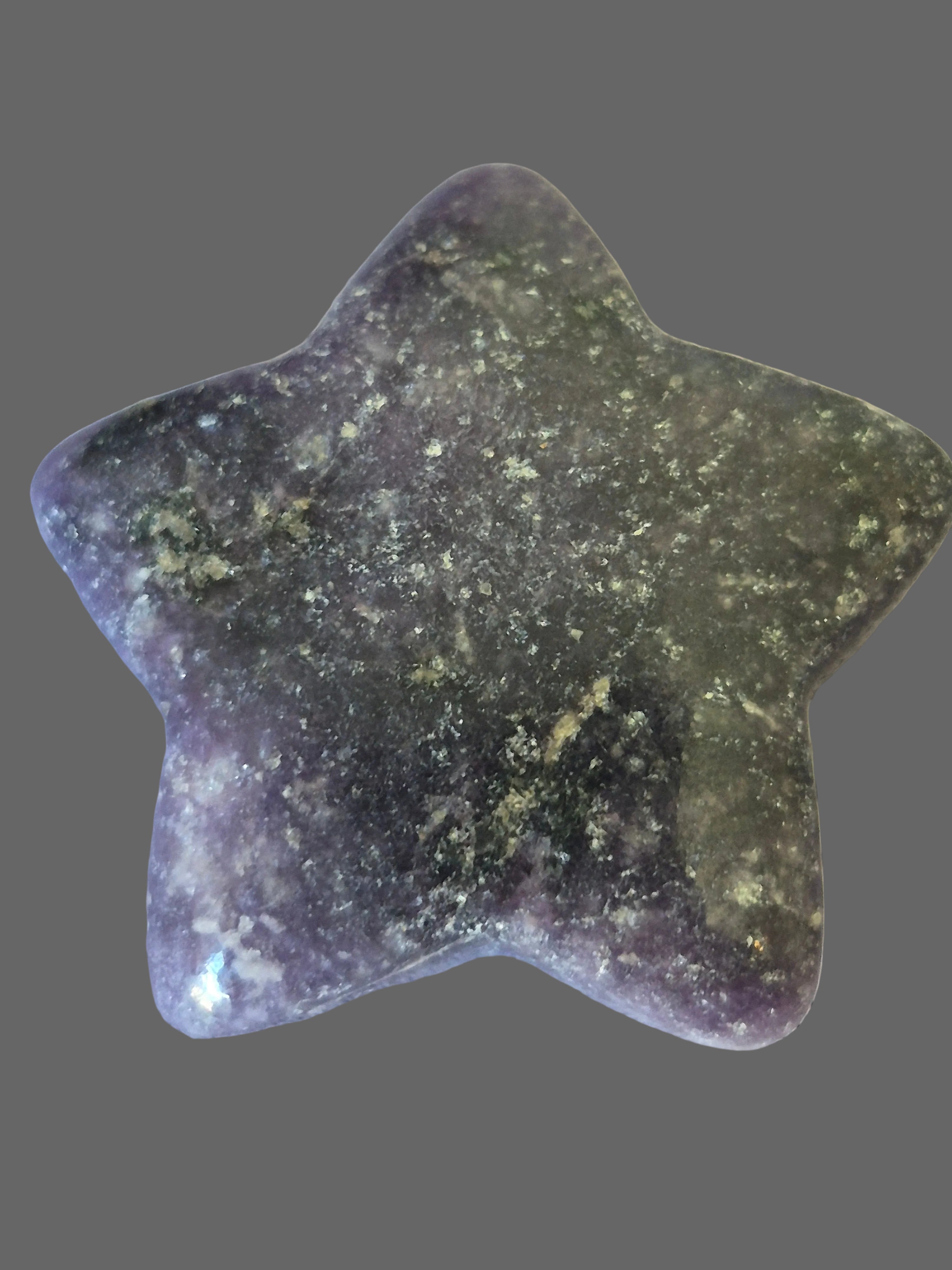 Lepidolite Crystal Star