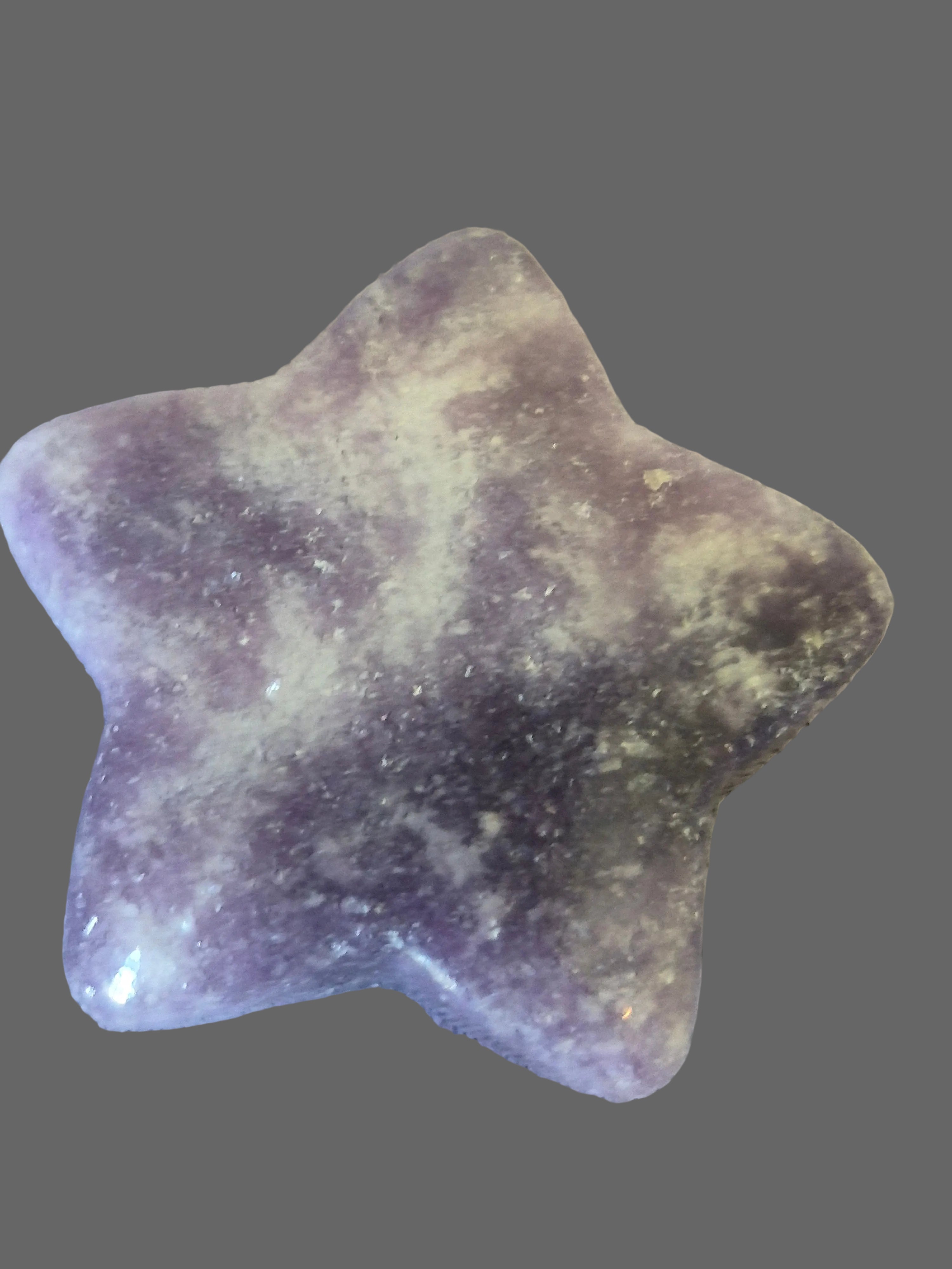 Lepidolite Crystal Star