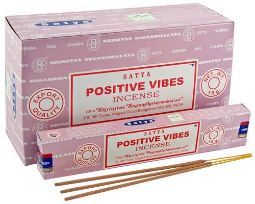 Incense Sticks - Satya Positive Vibes (15 g.)