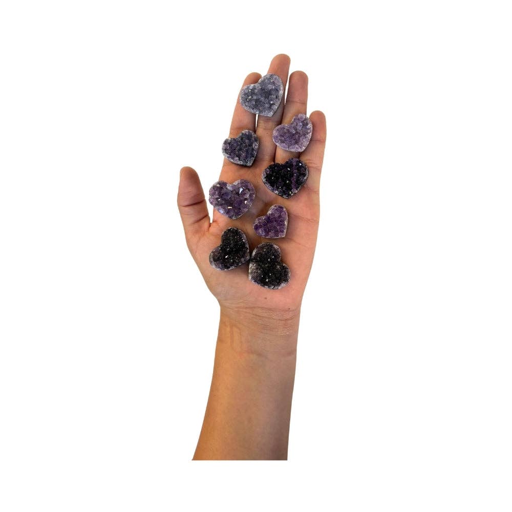 Amethyst Heart Geode