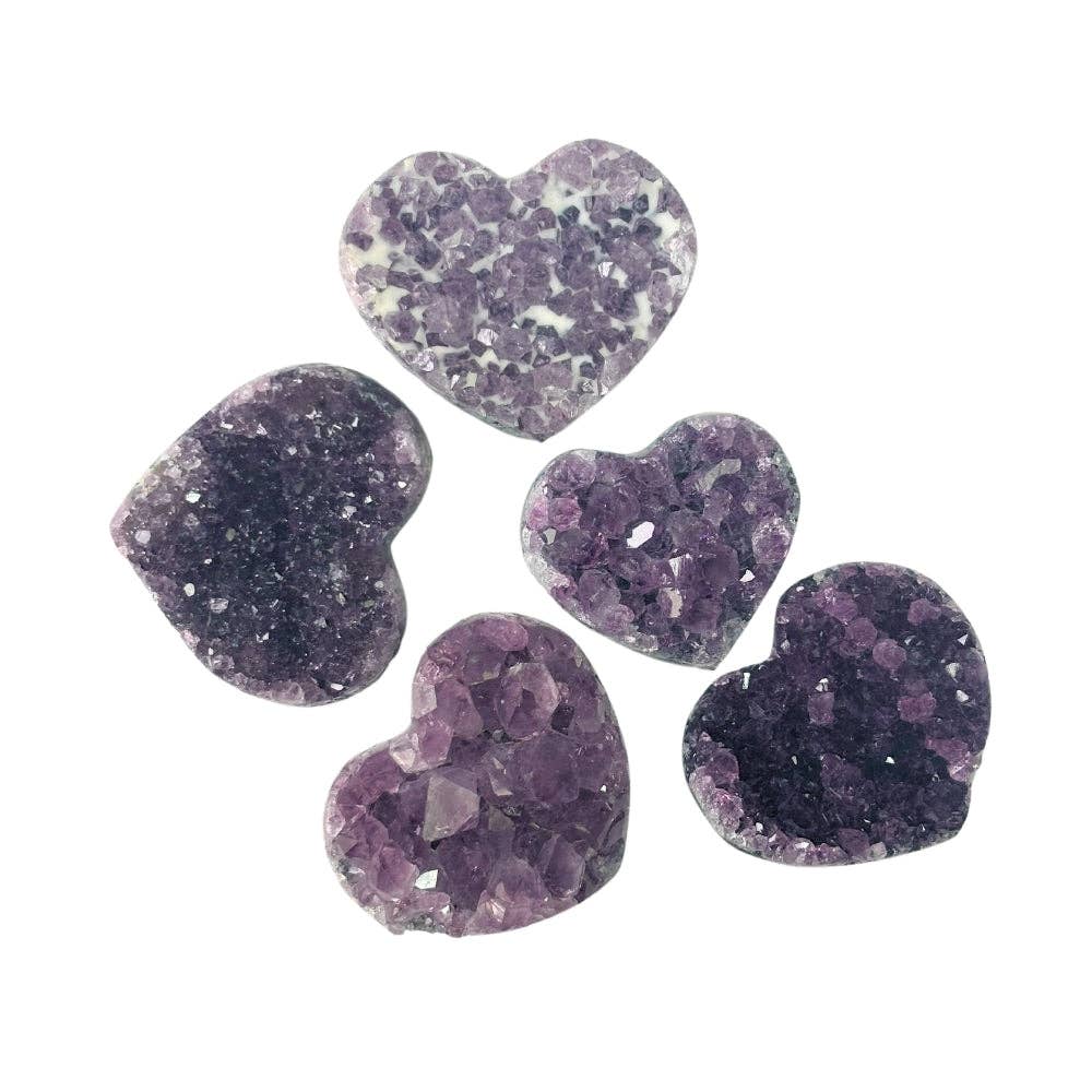 Amethyst Heart Geode