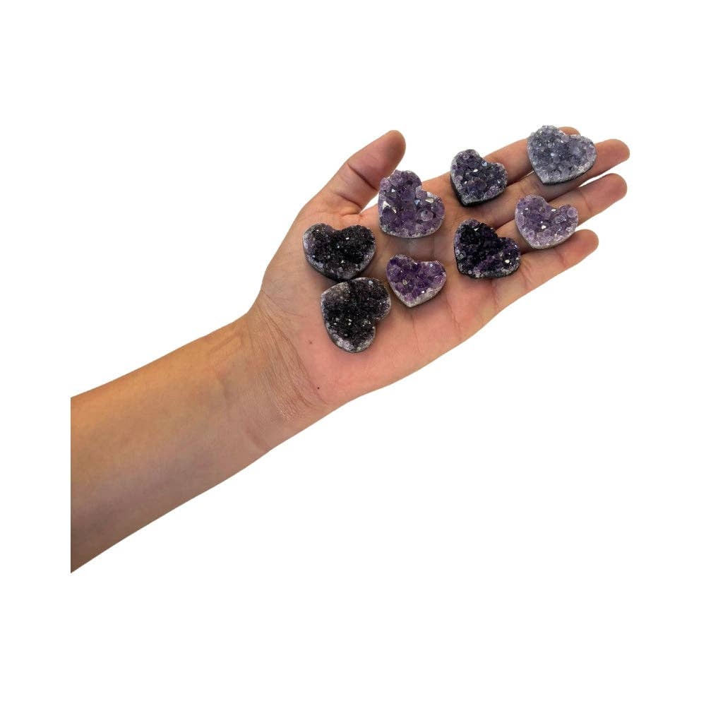 Amethyst Heart Geode