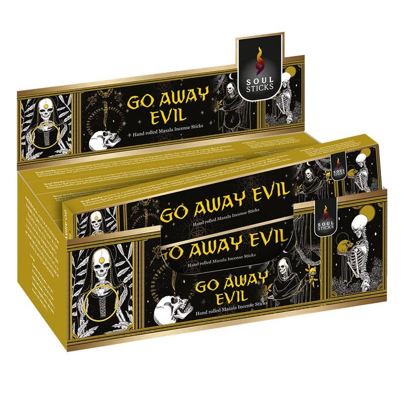 Masala Incense Sticks - Soul Sticks Go Away Evil (12)