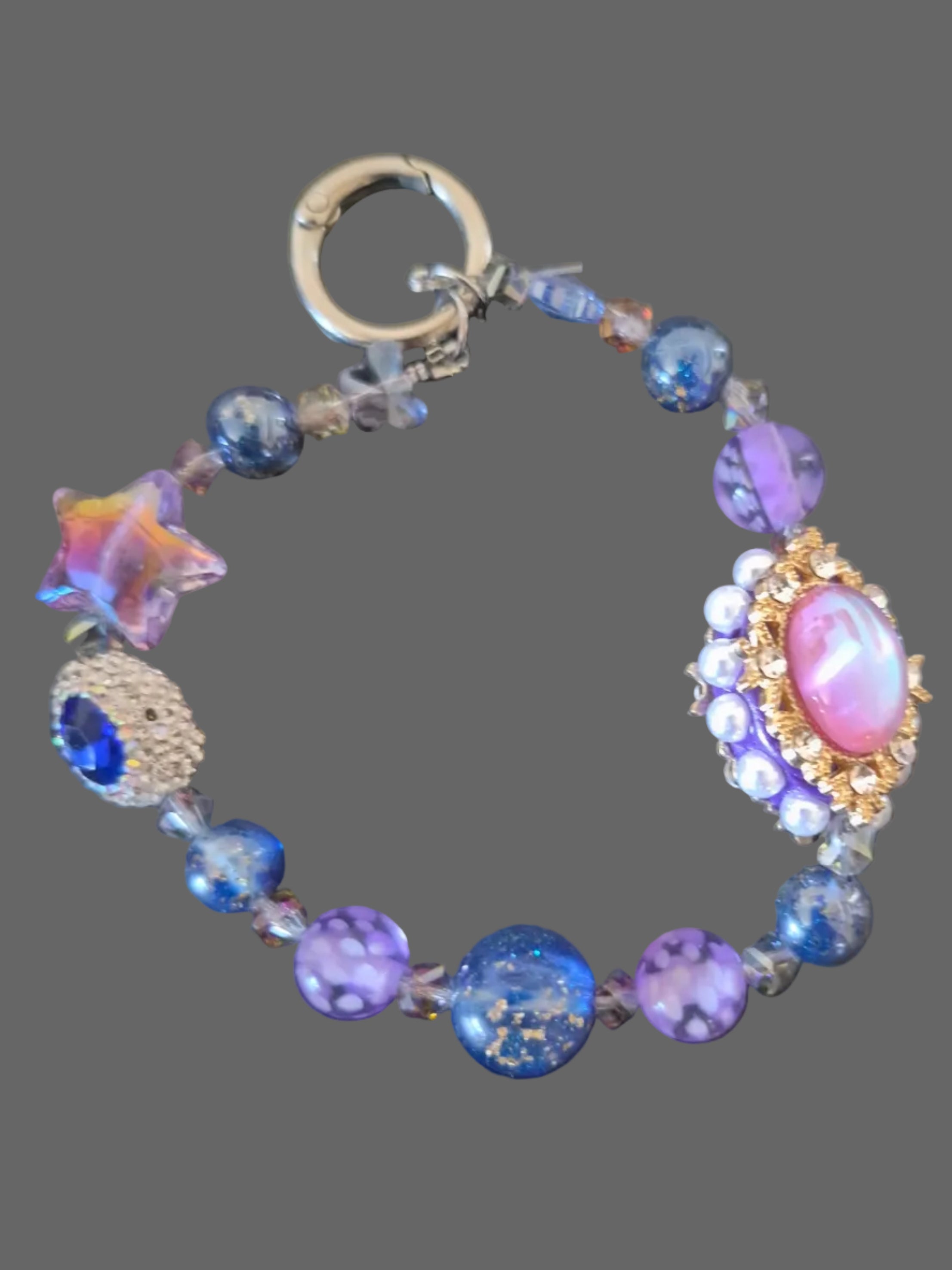 Small Nautical Purple Charm