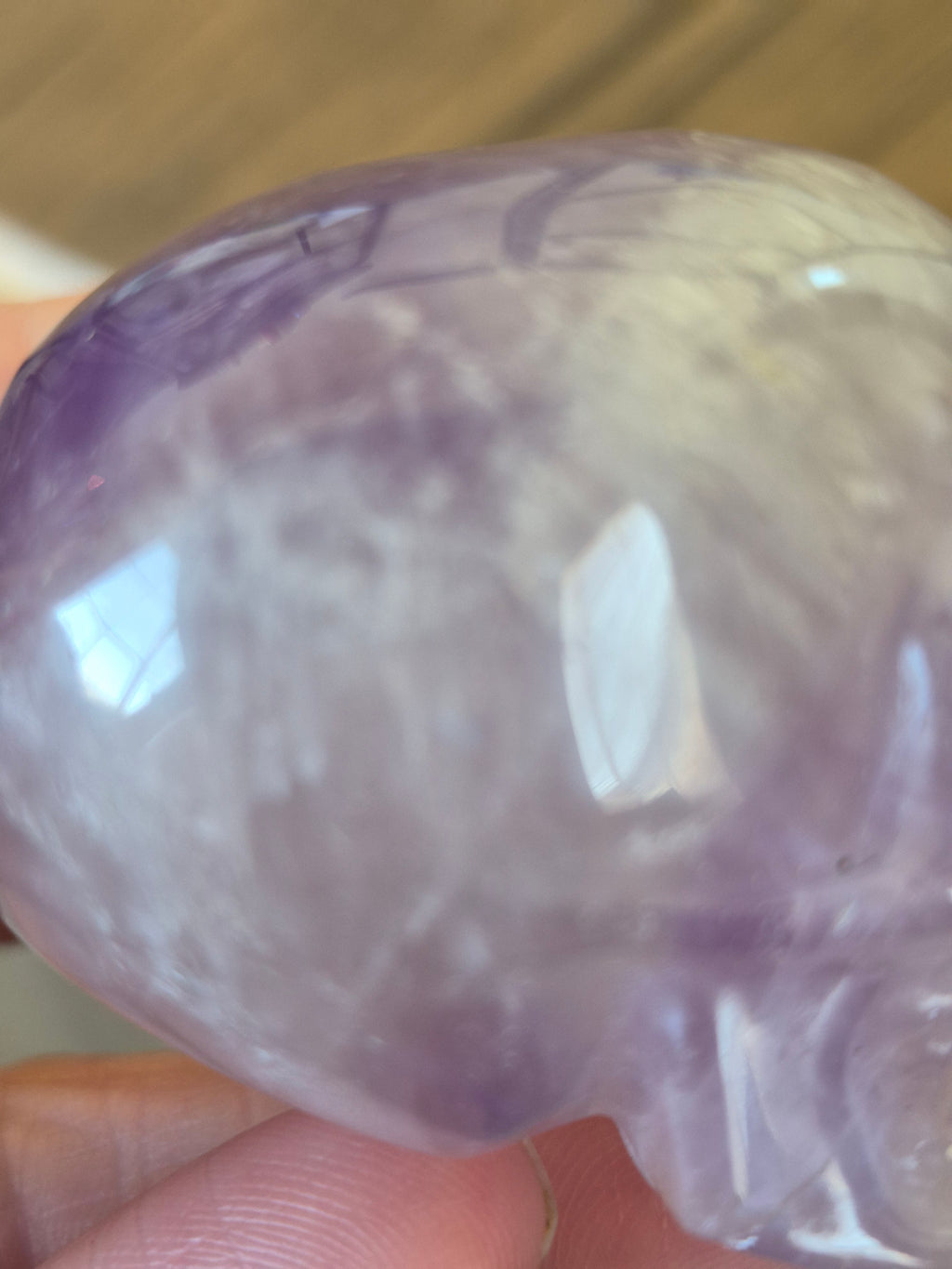 Amethyst Crystal Skull