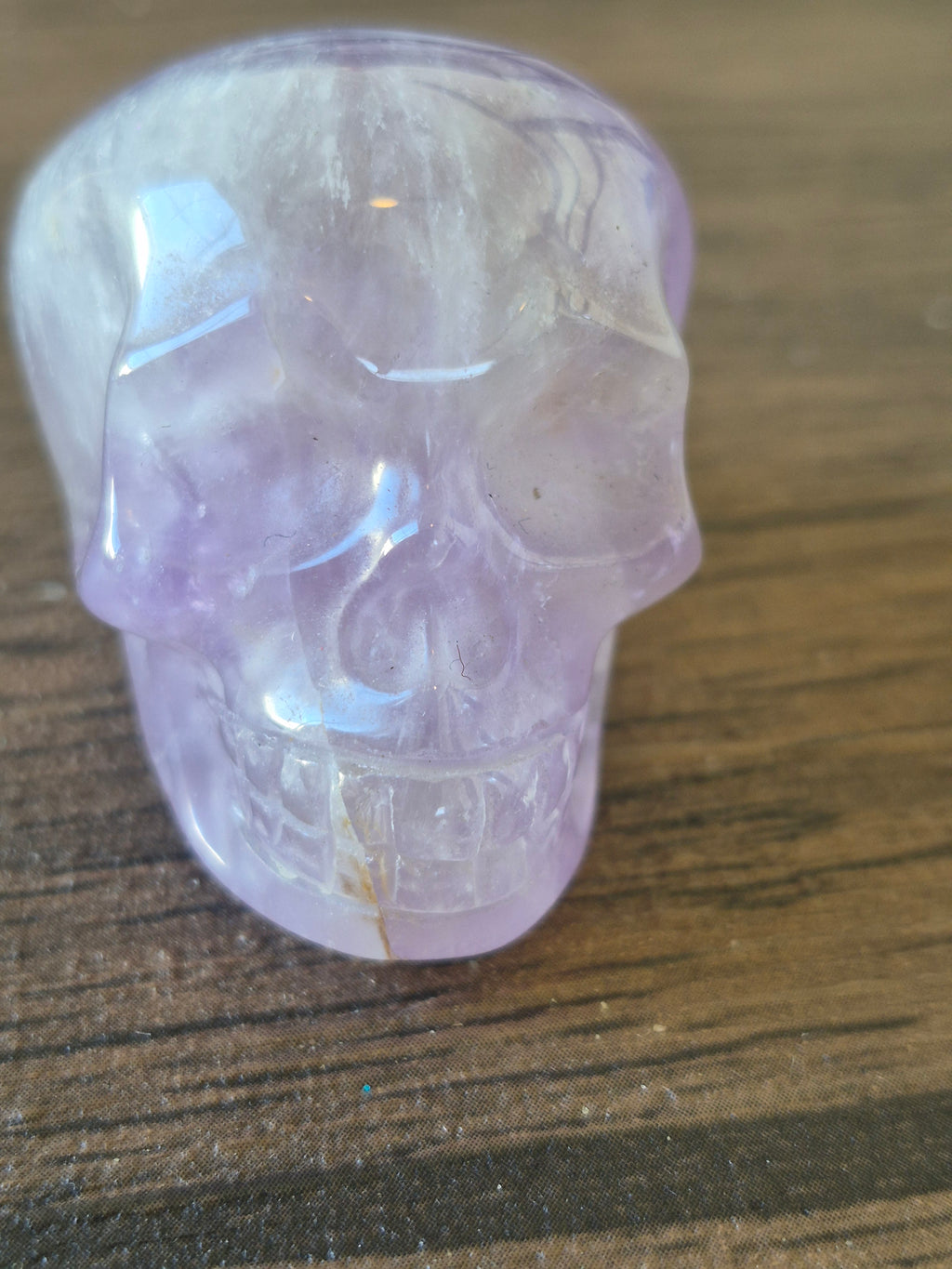 Amethyst Crystal Skull