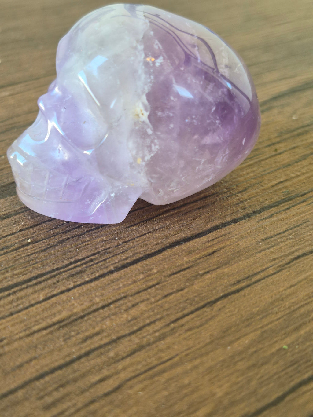 Amethyst Crystal Skull