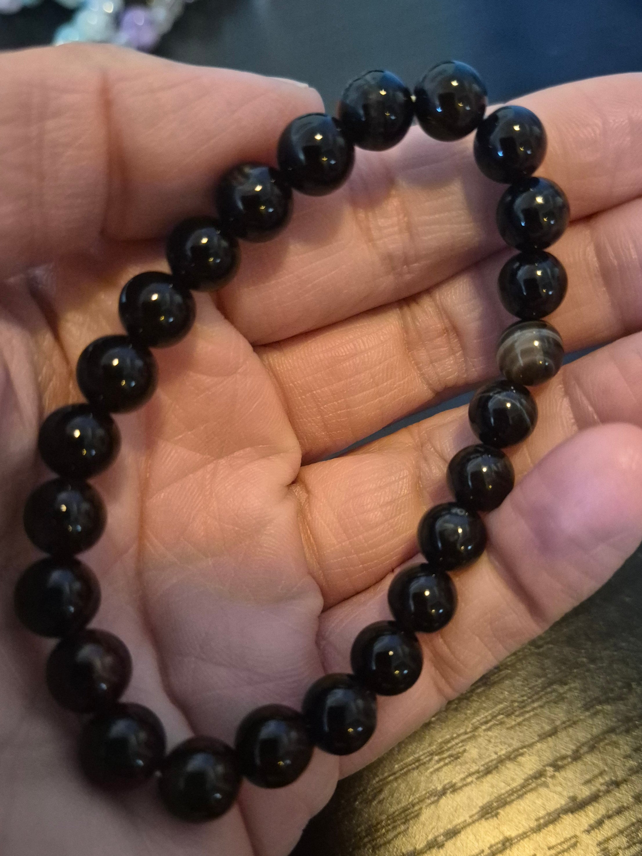 Black Onyx Crystal Bracelet