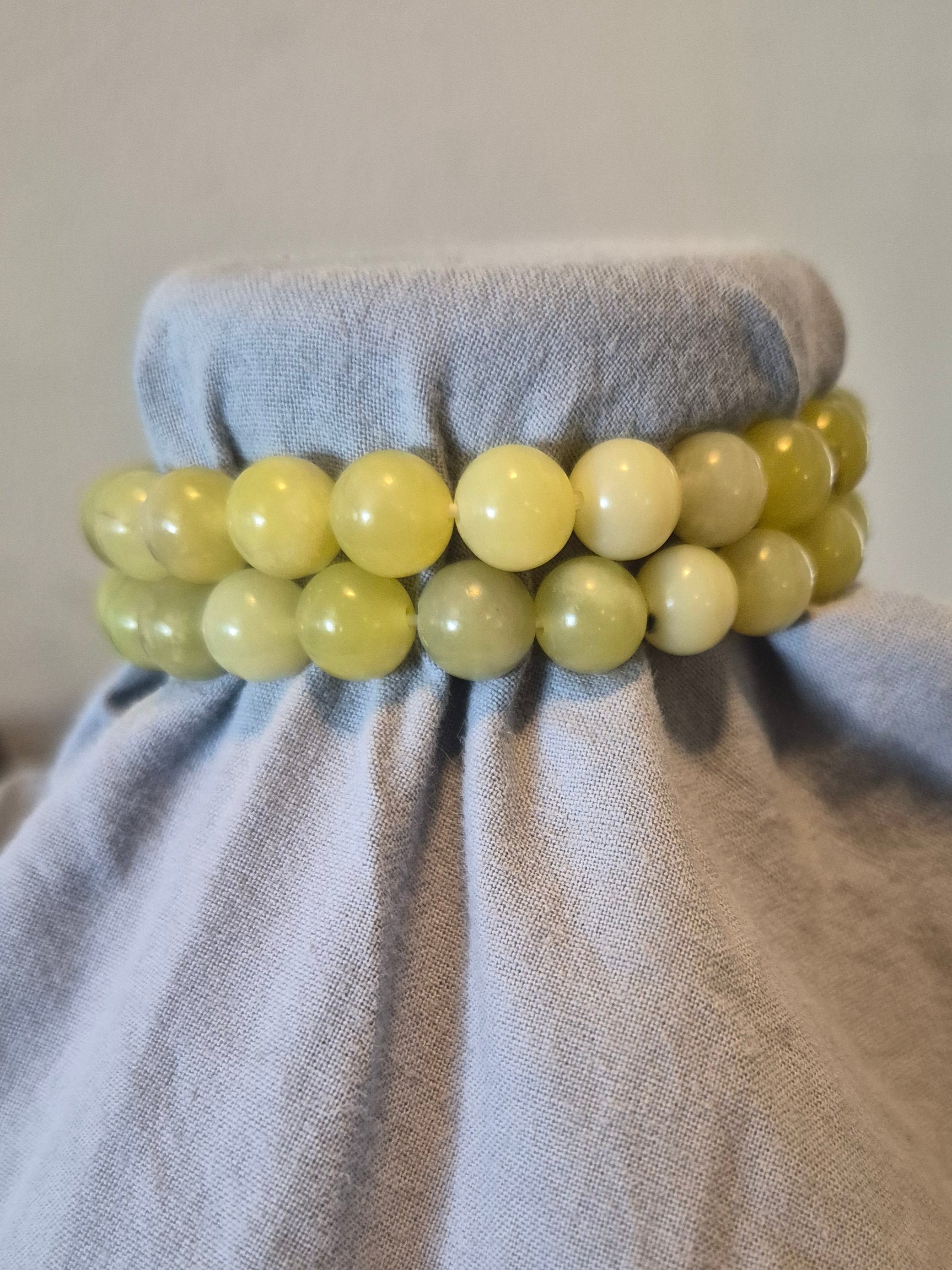 Lemon Jade Crystal Bracelet