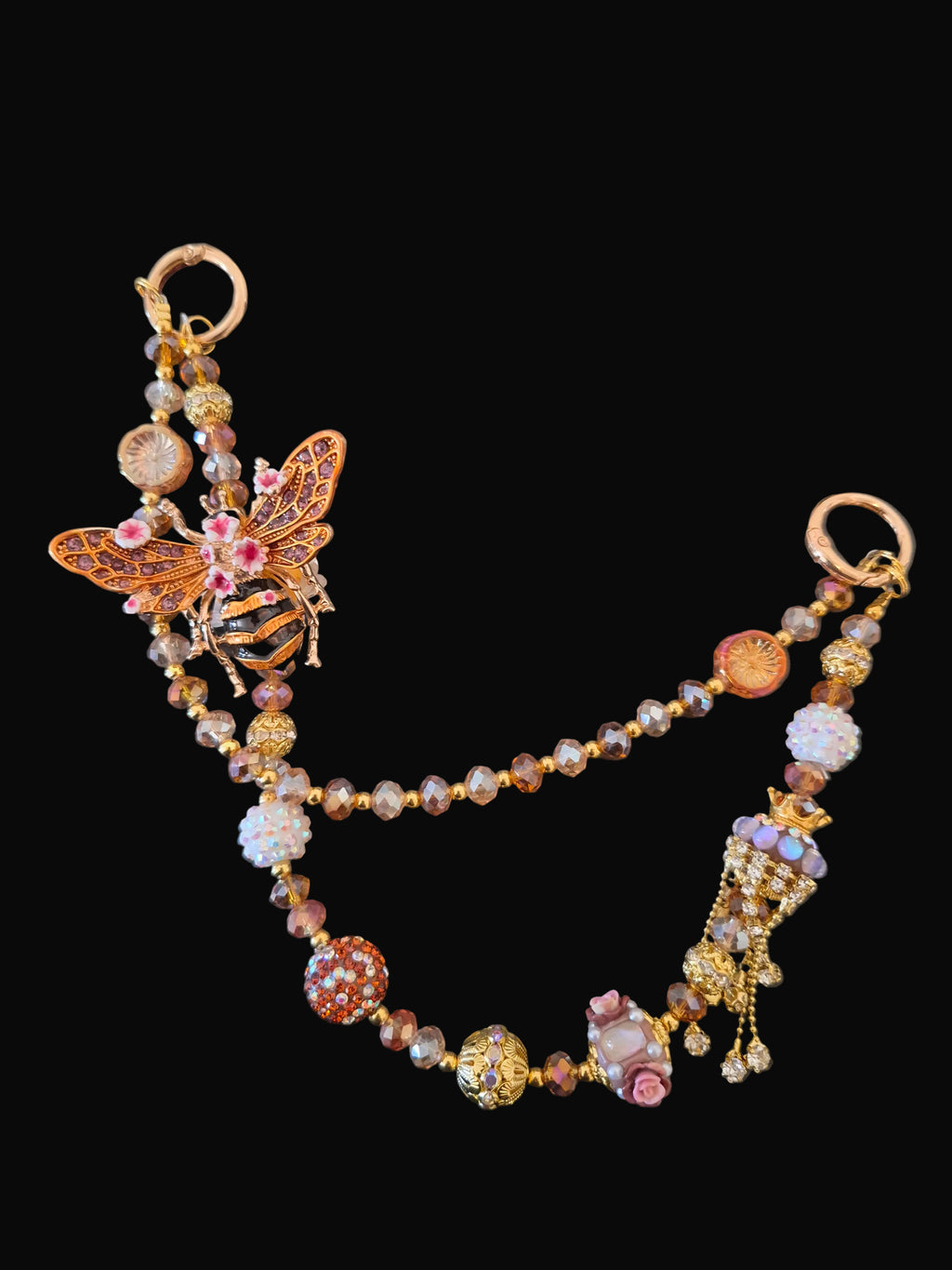 Large Bumble Bee Charm