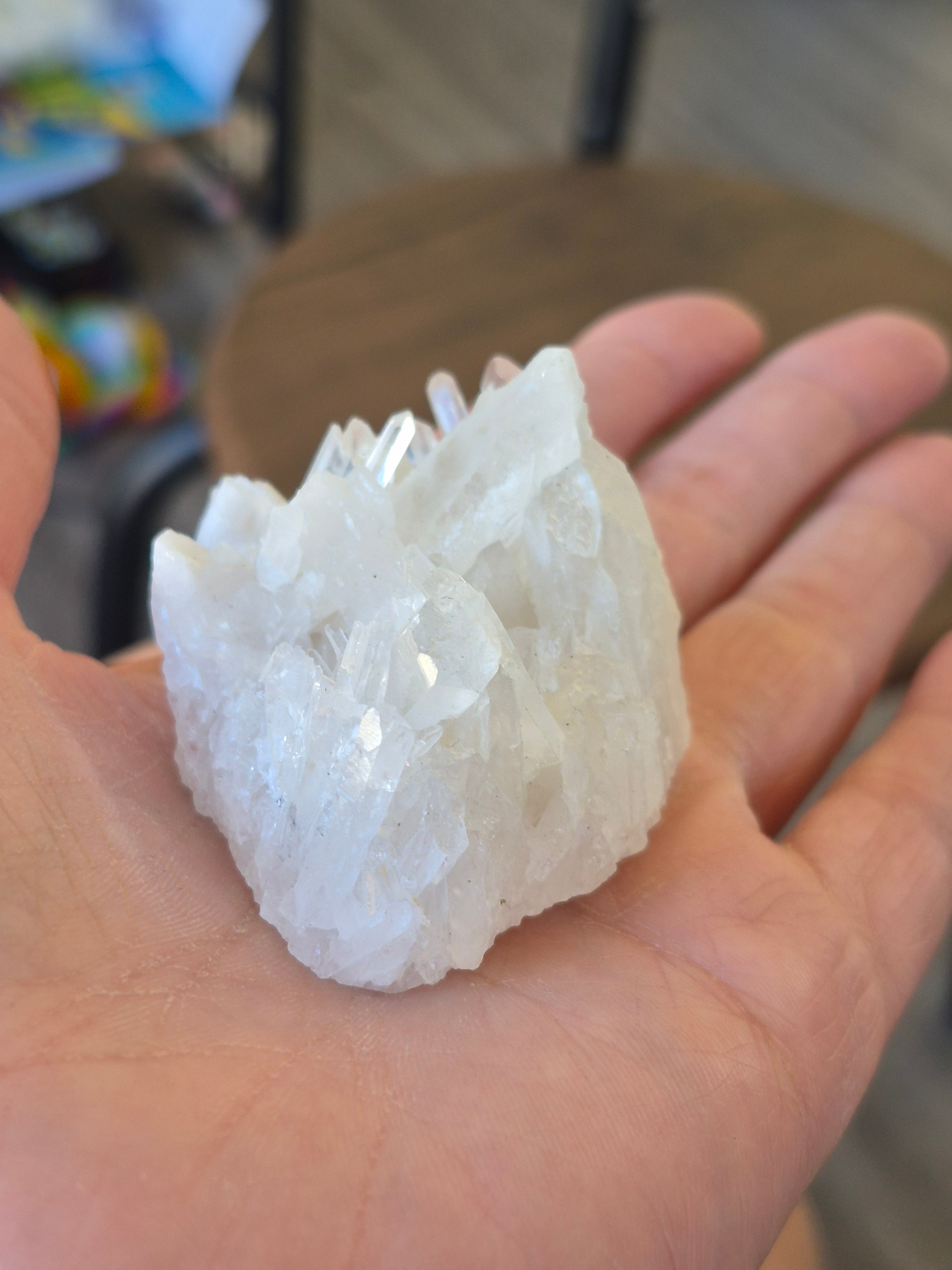 Raw White Quartz Crystal