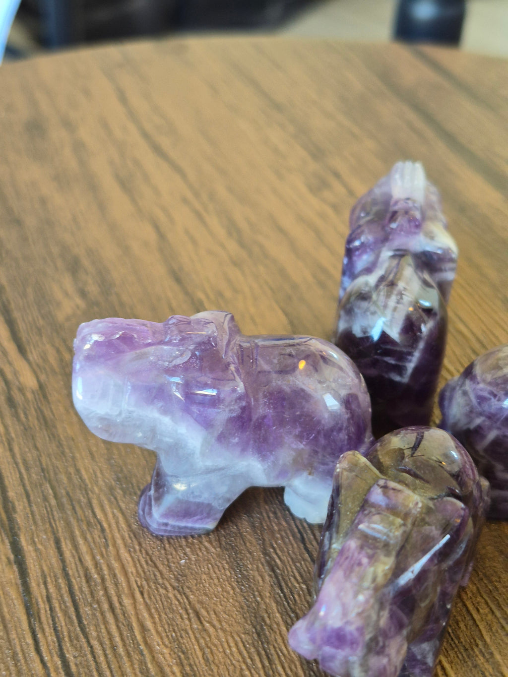 Amethyst Crystal Elephant