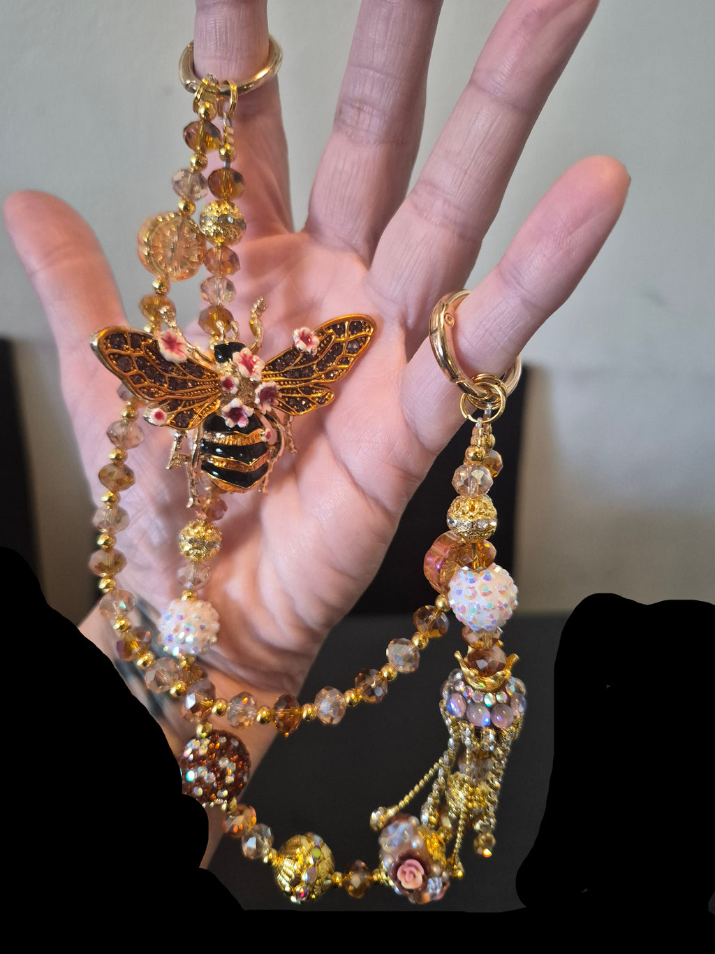 Large Bumble Bee Charm