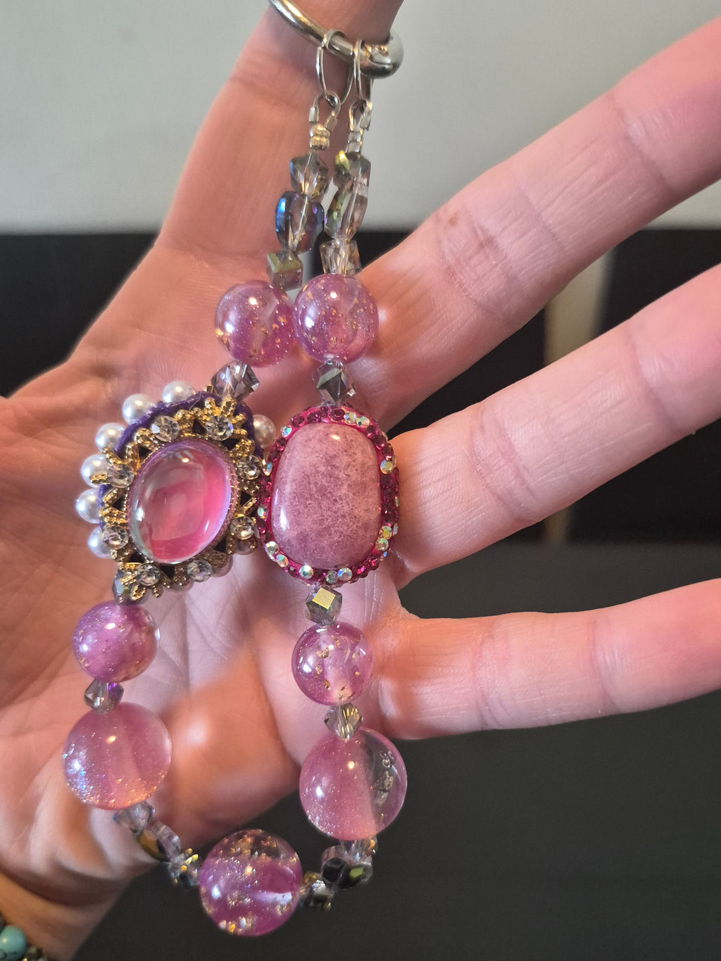 Small Nautical Pink Charm