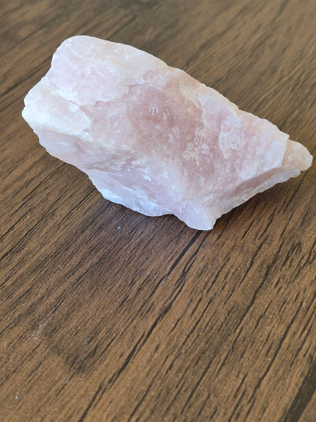 Raw Crystal - Rose Quartz Smaller