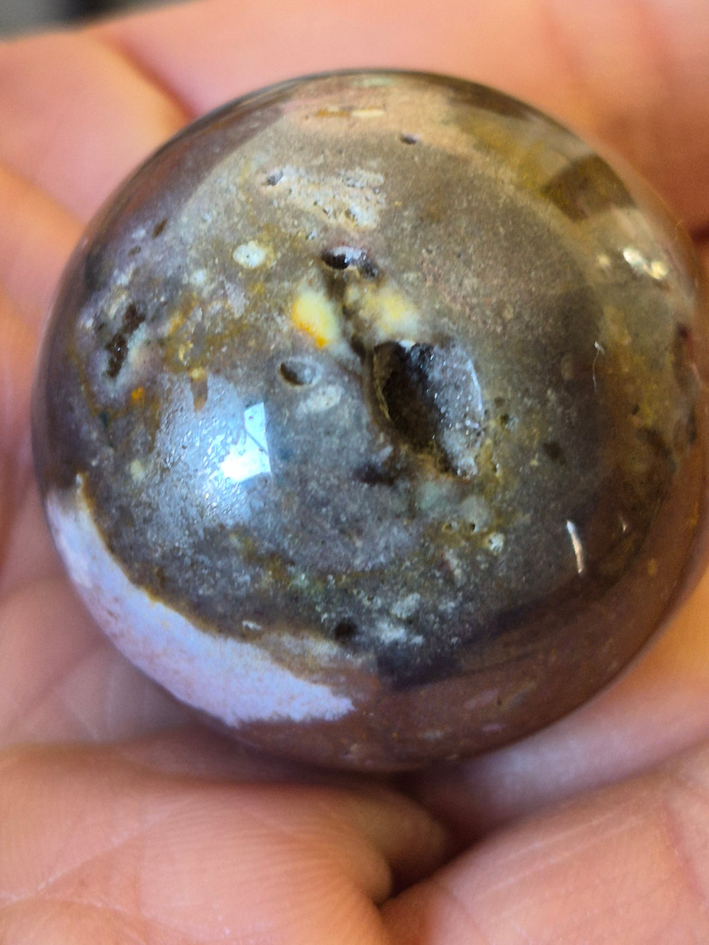Ocean Jasper Crystal Sphere