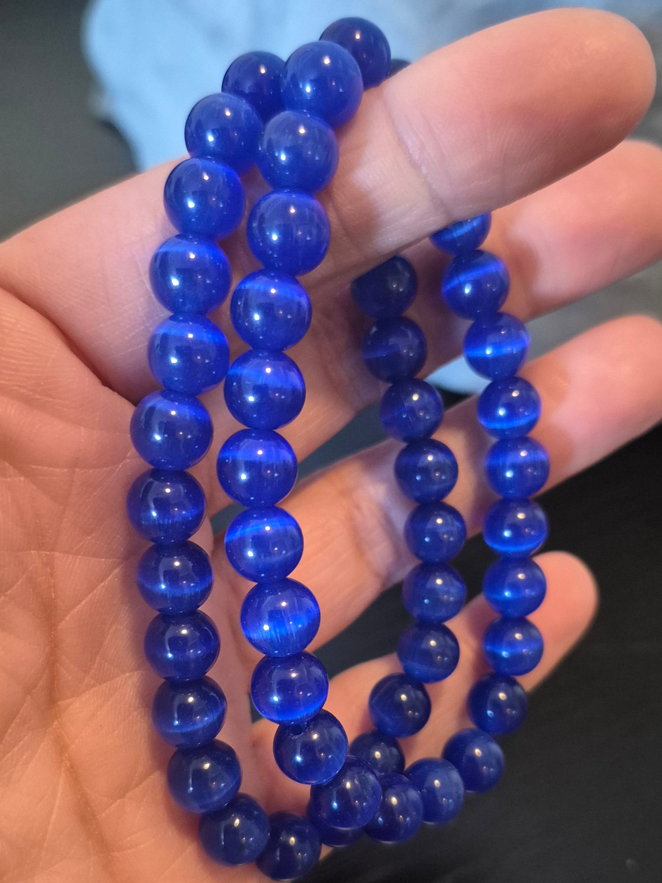 Azurite Crystal Bracelet