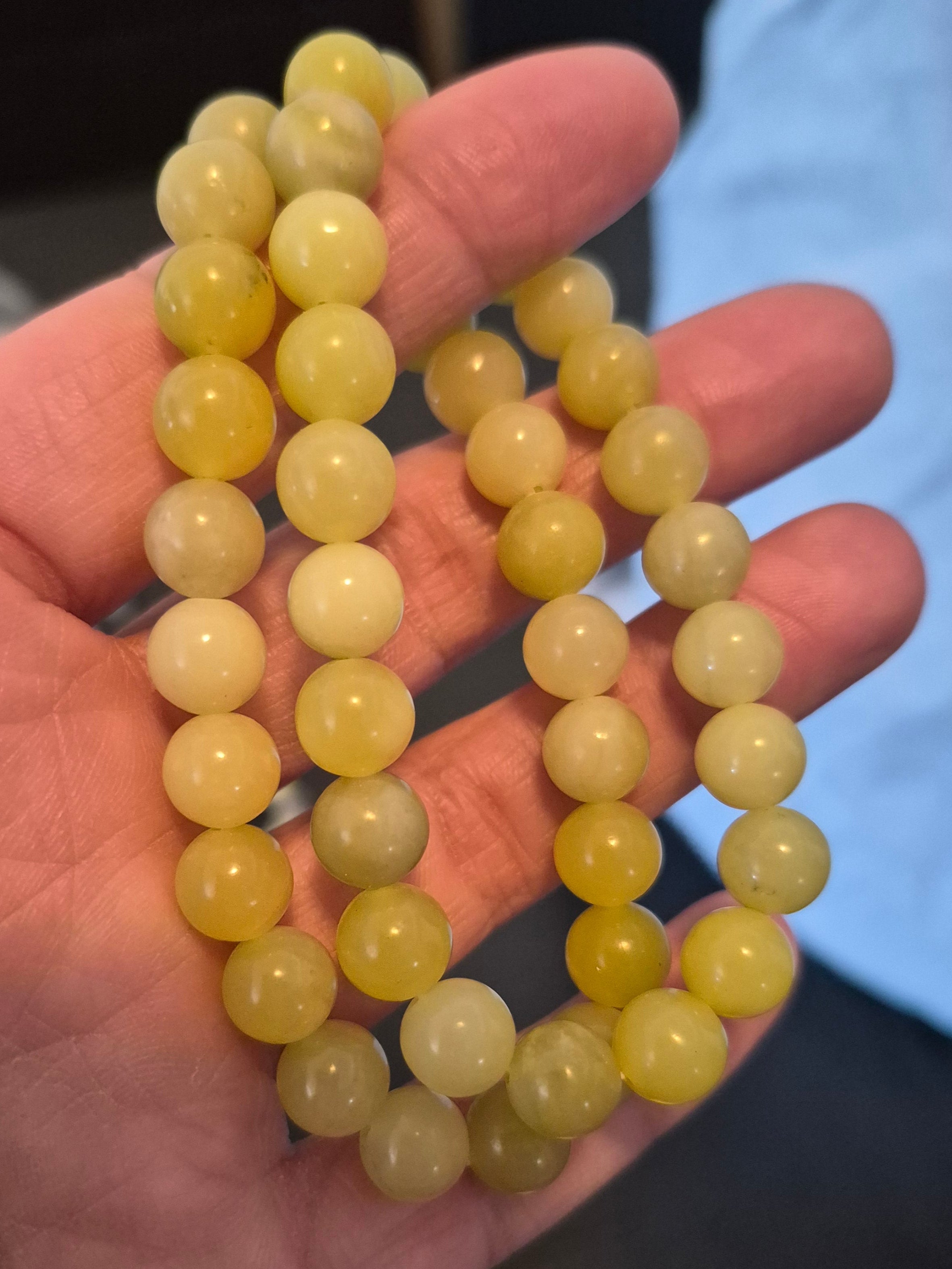 Lemon Jade Crystal Bracelet