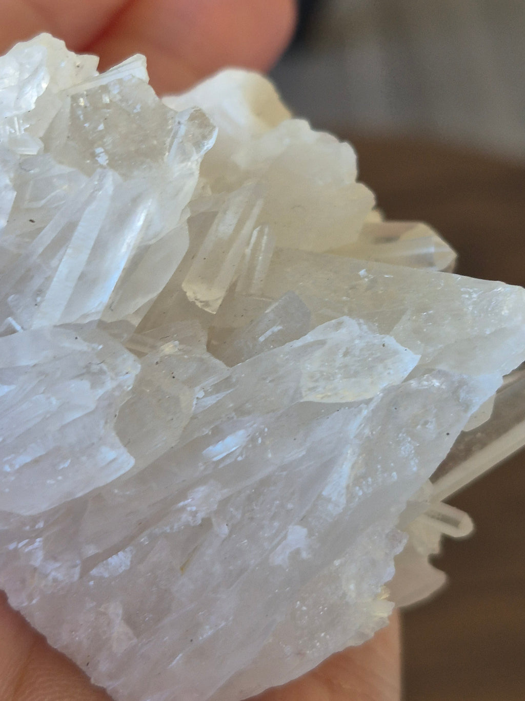 Raw White Quartz Crystal