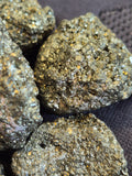 Raw Crystal -Small Pyrite Chunks