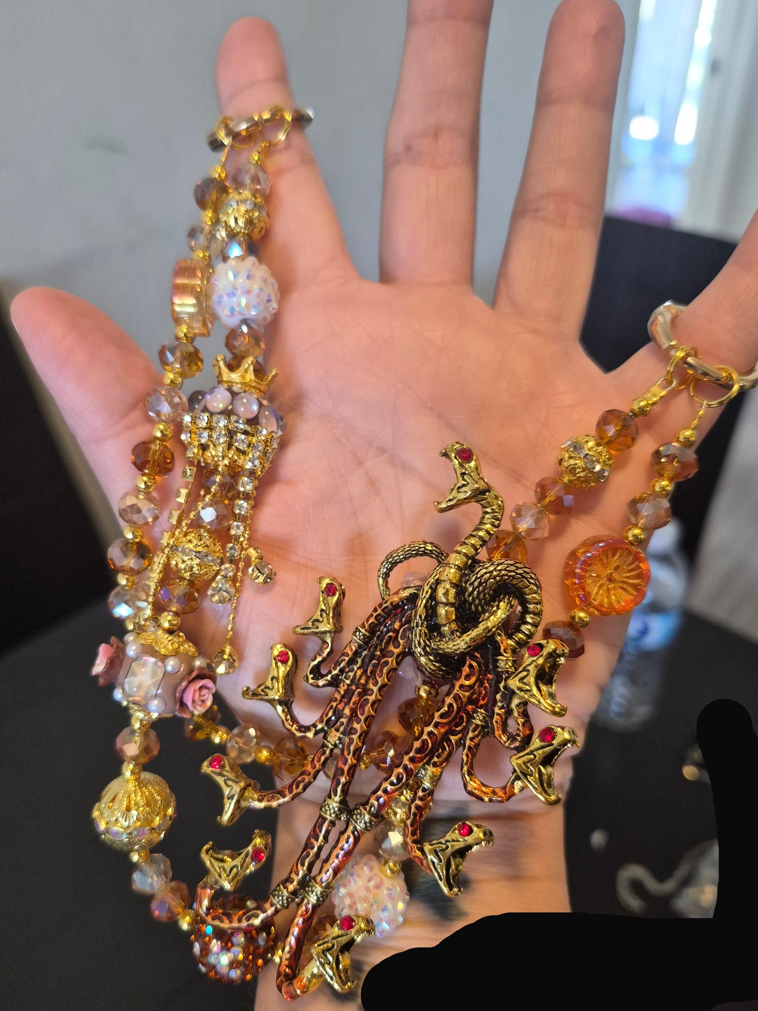 Large 8 Headed Snake Charm