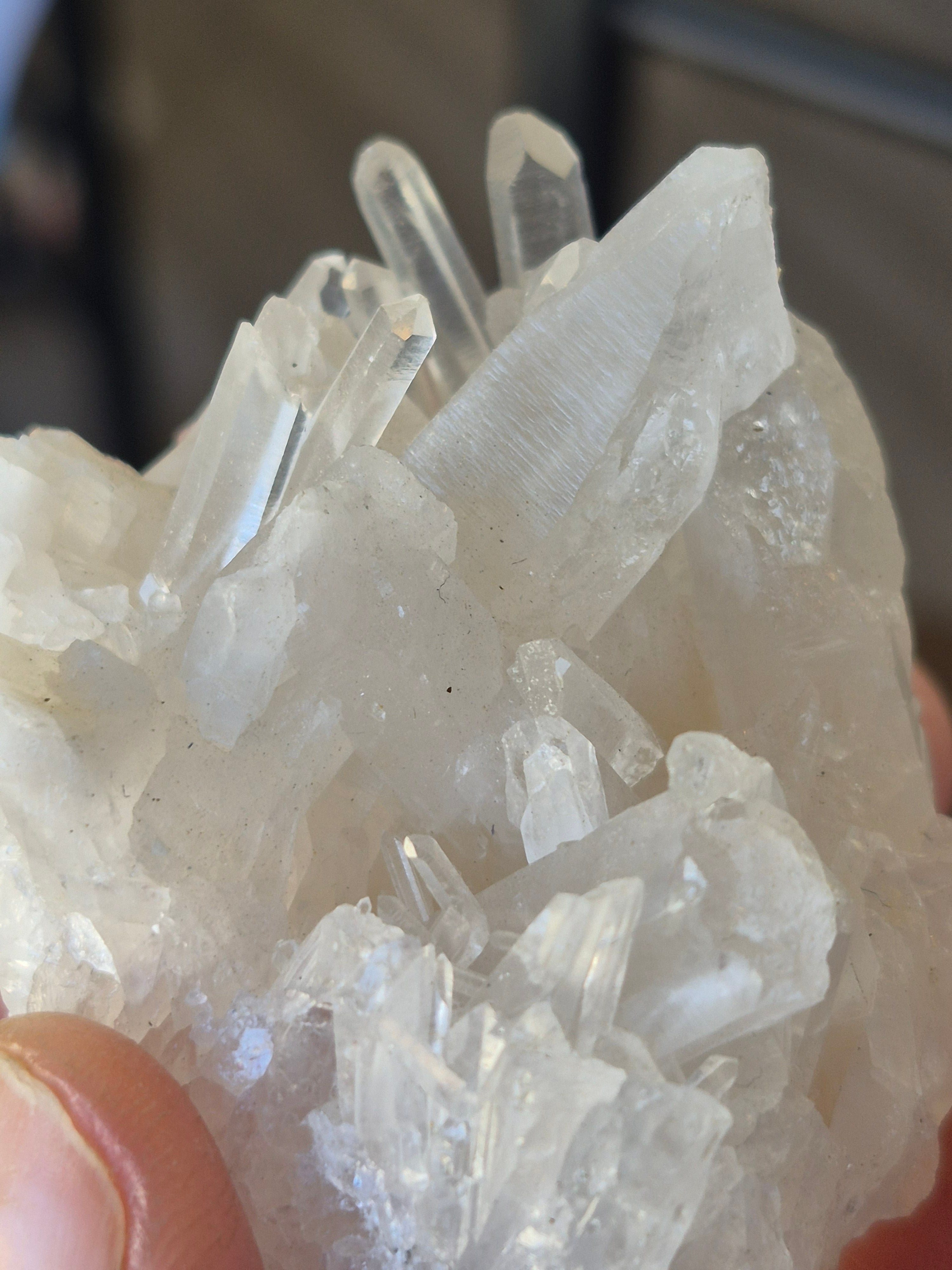 Raw White Quartz Crystal