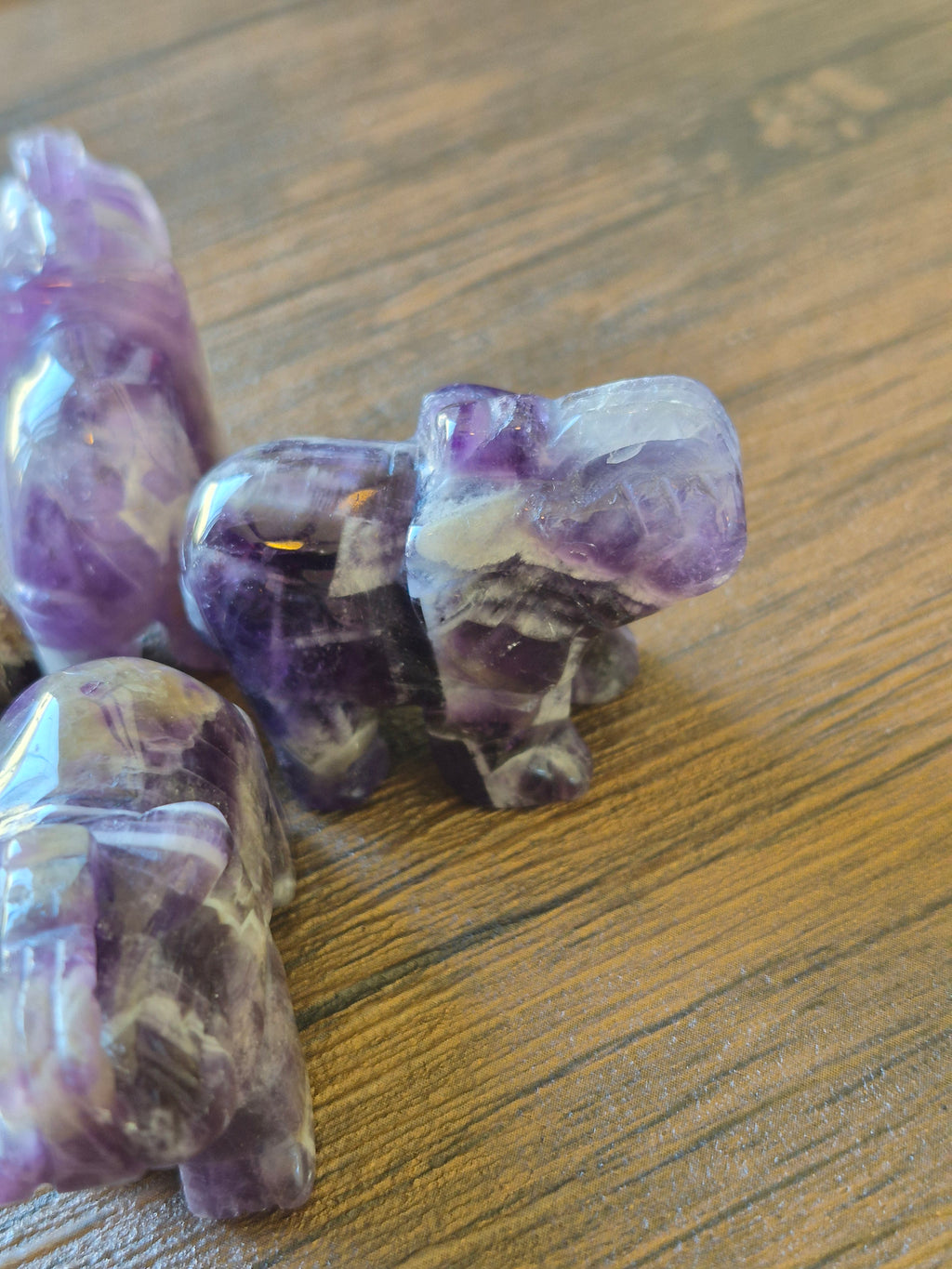 Amethyst Crystal Elephant