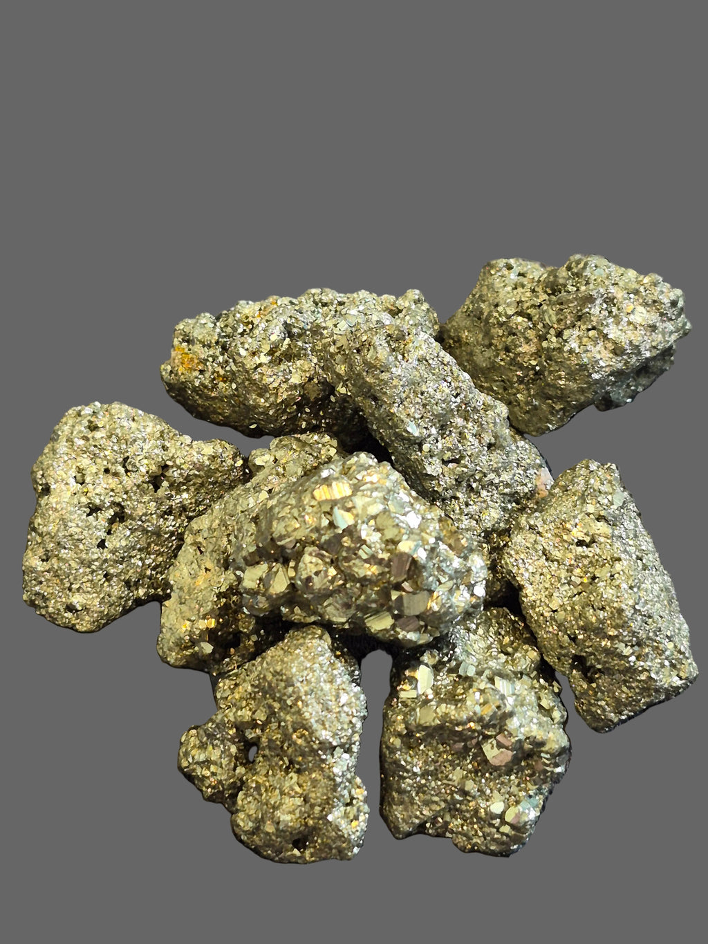 Raw Crystal -Small Pyrite Chunks