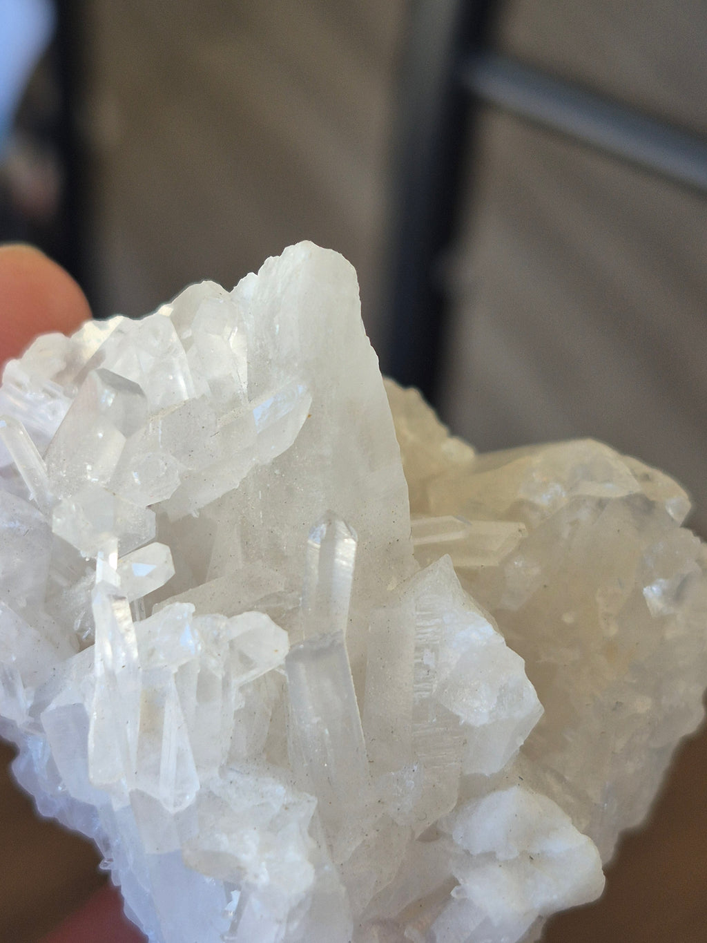 Raw White Quartz Crystal