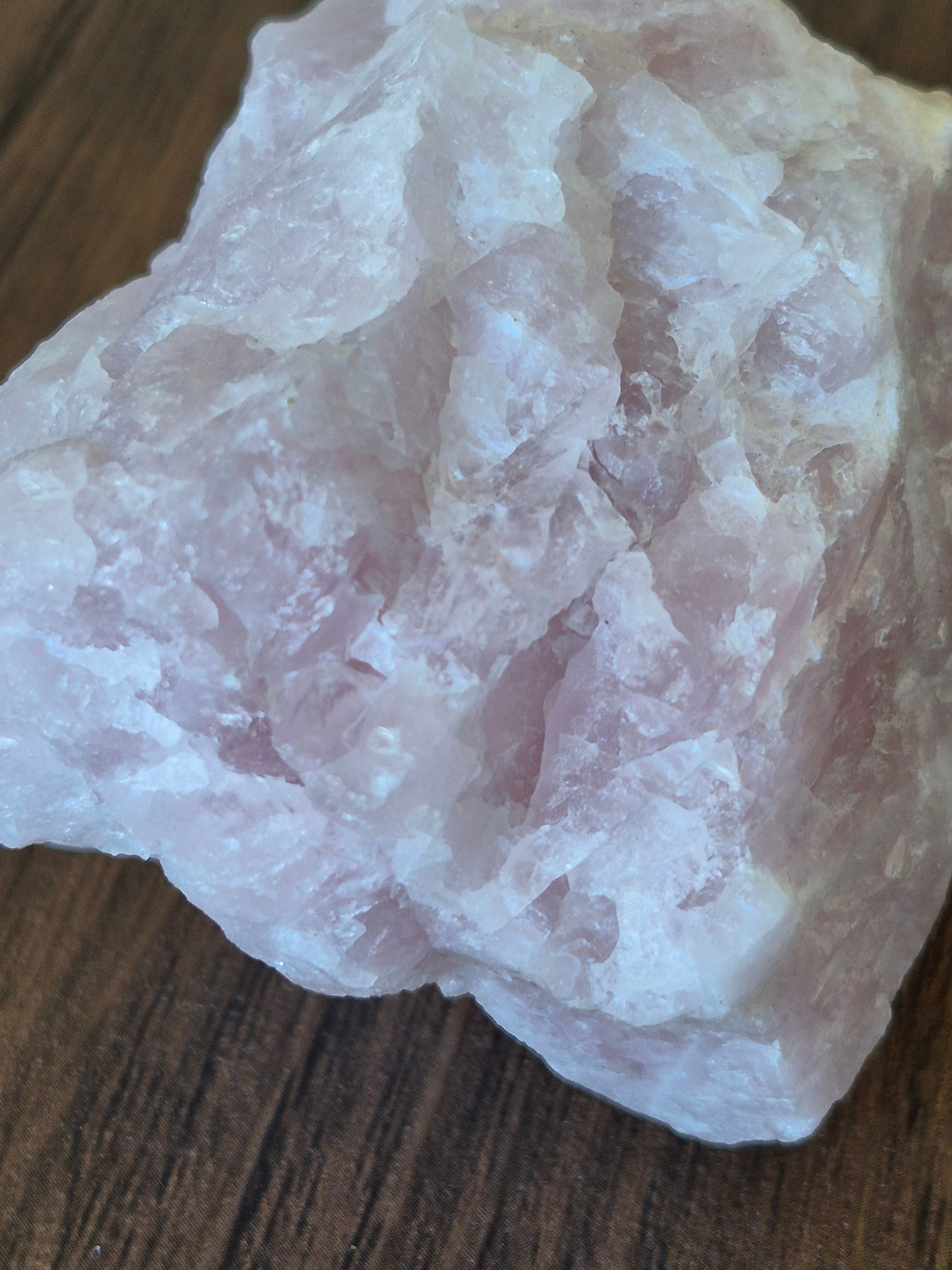 Raw Rose Quartz