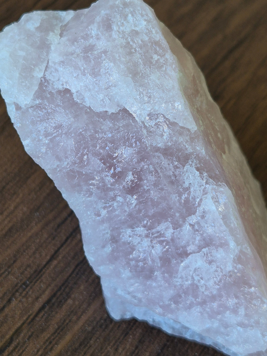 Raw Crystal - Rose Quartz Smaller