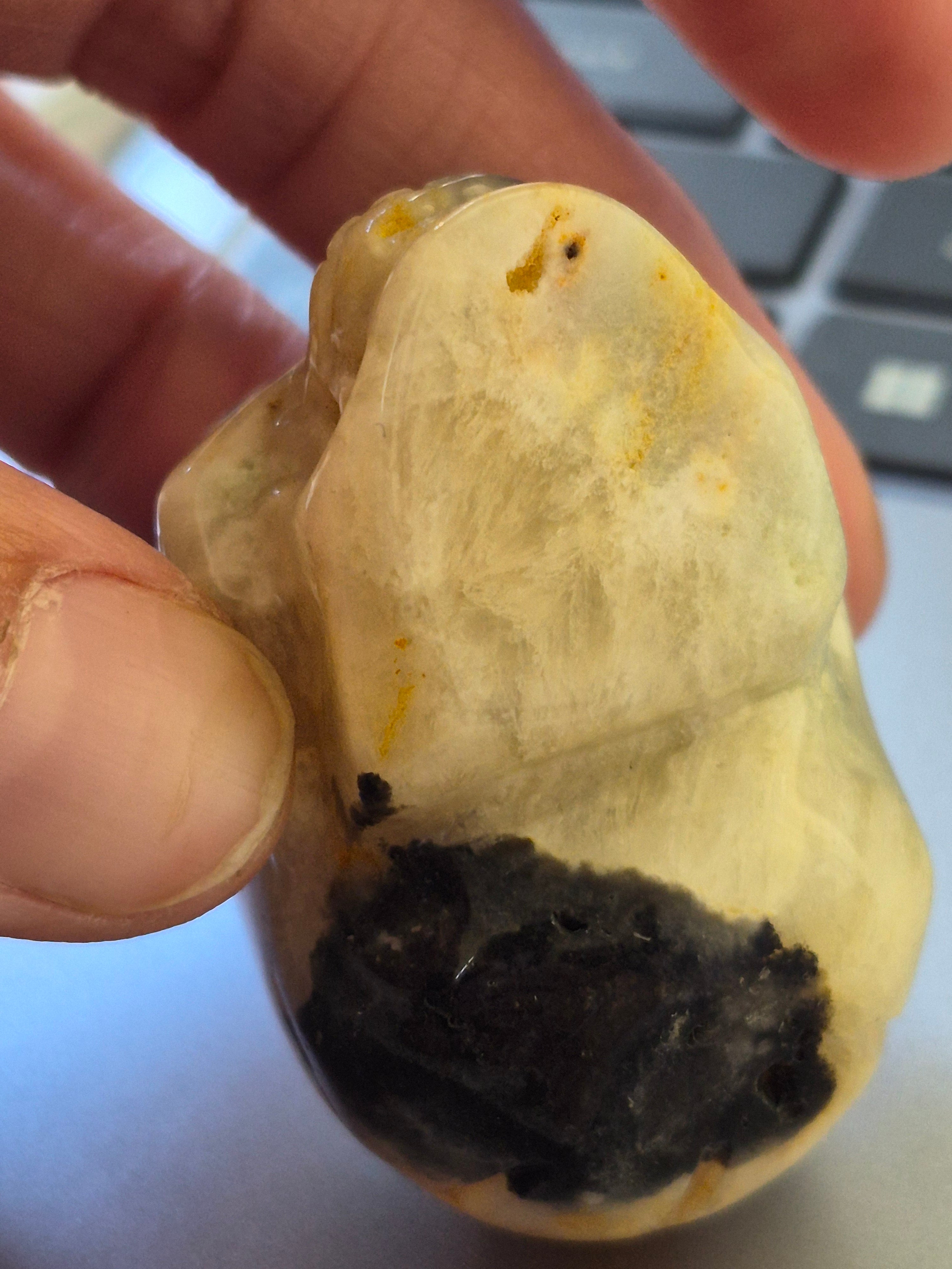 Crazy Lace Agate Crystal Skull