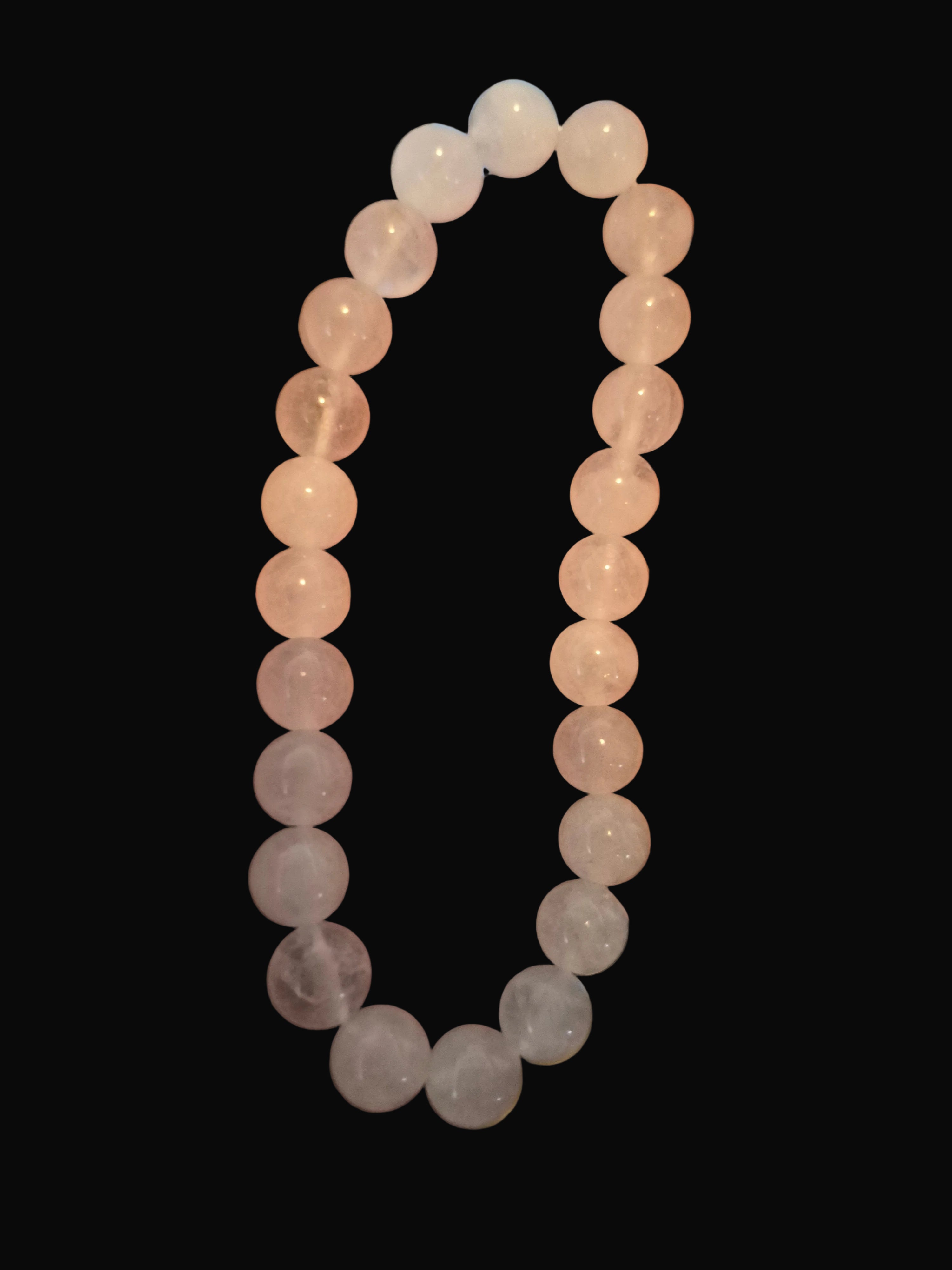 Milky Quartz Crystal Bracelet
